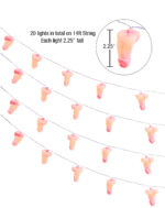Glitterati Penis String Lights - 20 Lights - Image 3
