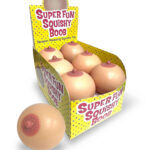 Super Fun Squishy Boobs Display 12 Ct.