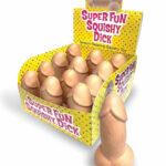Super Fun Squishy Dicks Display 12 Ct.