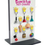 Retail Display Spinner -Super Fun Penis Keychains and Romance Games