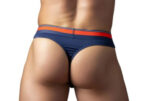 Soo Cumfy Thong Large XL Navy - Image 2