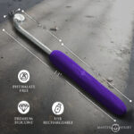 E-Stim Wand - Purple - Image 3