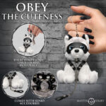 Max the Fetish Pup Keychain - Image 4