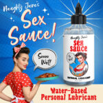 Naughty Janes Sex Sauce Natural Lubricant 8oz - Image 2