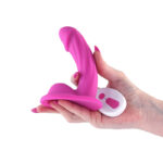 Colours Curve Vibrating 5 Dildo - Pink - Image 3