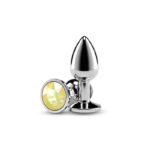 Rear Assets Silver Medium Yellow Gem - Image 2