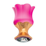 Goddess Diamond Bloom Massager - Fushcia - Image 2