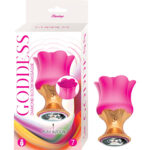 Goddess Diamond Bloom Massager - Fushcia - Image 3