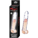 Magic Penis Extender and Ball Strap 6.5 Clear - Image 2