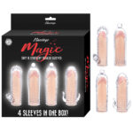 Magic Soft and Stretchy Tickler Sleeves Kit - Clear - Image 2