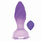 Goddess Remote Control Rotating Jewel Plug - Purple - Image 3