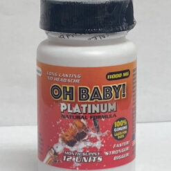 Oh Baby! Monthly Supply Male Enhancement 12 Count
