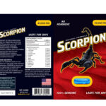 Scorpion Male Enhancement - 30 Count Box