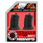 Ribnibs Curved Springy-Ribbed Nipsuckers - Black - Image 2