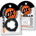 Spinner Single Silicone Ring - Black Silicone - Image 2