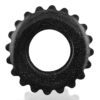 Plushy Single Ring - Black Mica