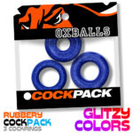 Cockpack Multi Design 3 Pack - Blue Fire - Image 3