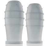 Lankyz Silicone Nipsuckers - Clear Silicone