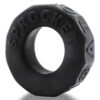 Sprocket Comfort No-Roll Cockring - Black