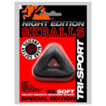 Tri-Sport 3-Ring 3-Sized Cock and Ball Sling - Black - Image 2