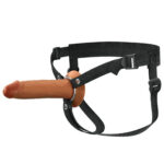 Fantasy X-Tensions Elite 7 Silicone Hollow Strap Dual Density - Brown