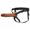 Fantasy X-Tensions Elite 9 Silicone Hollow Strap on - Brown