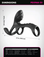 Fantasy C-Ringz Ultimate Couples Cage Max - Black - Image 4