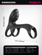 Fantasy C-Ringz Ultimate Couples Cage Pro - Black - Image 4