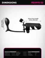 Fantasy C-Ringz Remote-Controlled Vibrating Cock Blocker With Ass-Gasm Plug - Black - Image 2