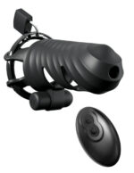 Fantasy C-Ringz Remote-Controlled Vibrating Cock Blocker - Black - Image 2