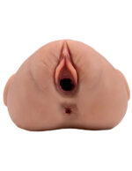 Pdx Plus Double Pounder Vibrating Squeeze Stroker - Brown - Image 3