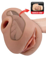 Pdx Plus Pussy Pounder Squeeze Stroker - Brown - Image 2
