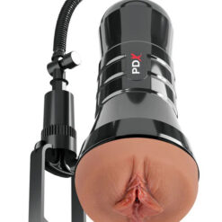 Pdx Extreme Wet Pussies Super Sucker XXL Stroker - Brown