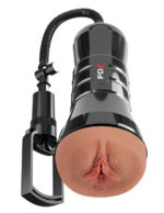 Pdx Extreme Wet Pussies Super Sucker XXL Stroker - Brown - Image 2