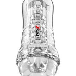 Pdx Elite Viewtube Plus See-Thru Ez-Grip Stroker - Clear