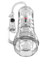 Pdx Elite Viewtube Vac XXL Pump See-Thru Ez-Grip Pump Stroker - Clear - Image 2