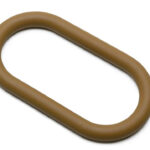 Hefty Wrap Ring 9in 229mm Silicone - Gold