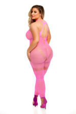 Take You There Bodystocking - Queen Size - Pink - Image 2