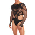 Out of Orbit Bodysuit - Large-xl - Black