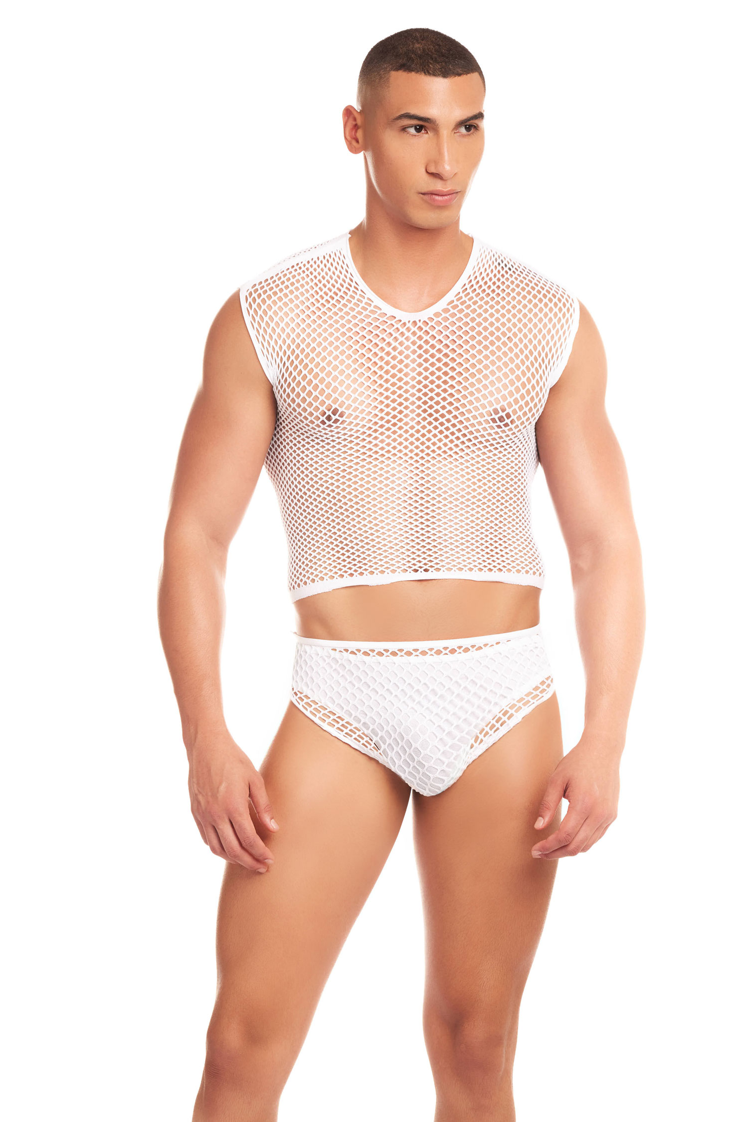 HOPKL-43001WHTSM.jpg Net Flex 3pc Set - Small-medium - White - Image 1
