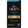 Skyn Supreme Feel Extra Lube Condoms 8pk