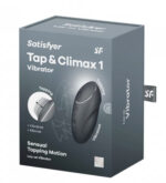 Satisfyer Tap and Climax 1 Vibrator - Grey - Image 4