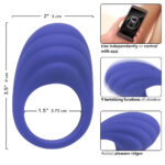 Calexotics Connect Couples Ring - Periwinkle - Image 3