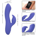 Calexotics Connect Dual Stimulator - Periwinkle - Image 8