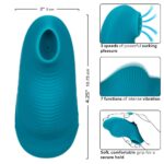 Envy Handheld Suction Massager - Blue - Image 6