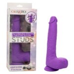 Rechargeable Gyrating and Thrusting Silicone Studs - Purple - Image 8