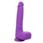 Rechargeable Gyrating and Thrusting Silicone Studs - Purple - Image 3
