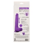 Rechargeable Gyrating and Thrusting Silicone Studs - Purple - Image 4