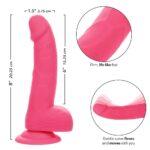 Neon Silicone Studs 6 Inch - Pink - Image 2