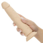 Rechargeable Vibrating and Thrusting Silicone Studs - Ivory - Image 2